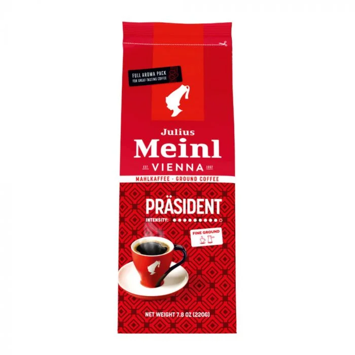 JULIUS MEINL PRESIDENT ÖĞÜTÜLMÜŞ KAHVE 220 GR - Görsel 2