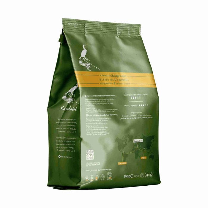 BLEND #005 BIKINI ÖĞÜTÜLMÜŞ FİLTRE KAHVE 250 GR - Görsel 3