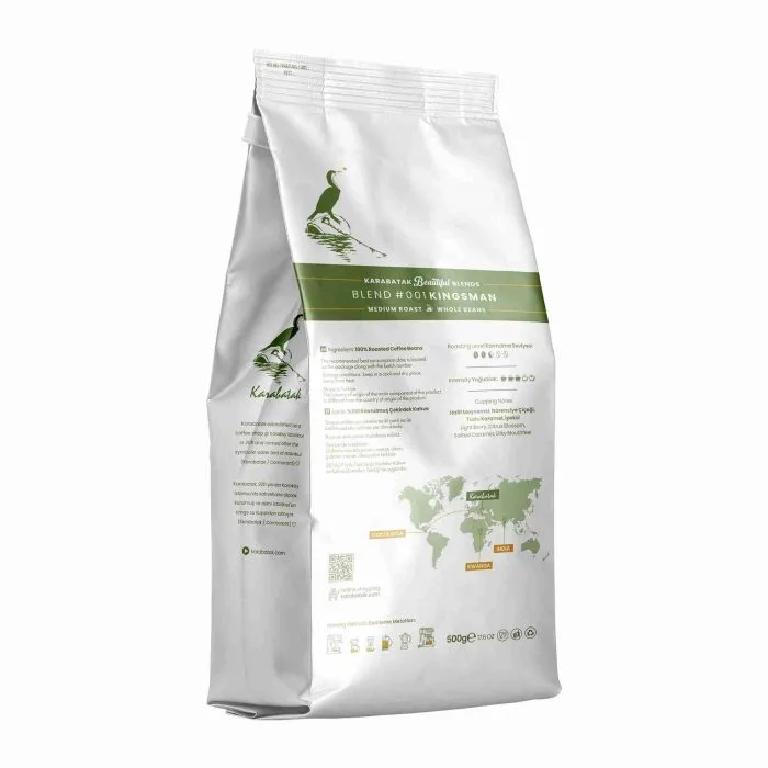 BLEND #001 KİNGSMAN ÇEKİRDEK KAHVE 500 GR - Görsel 3