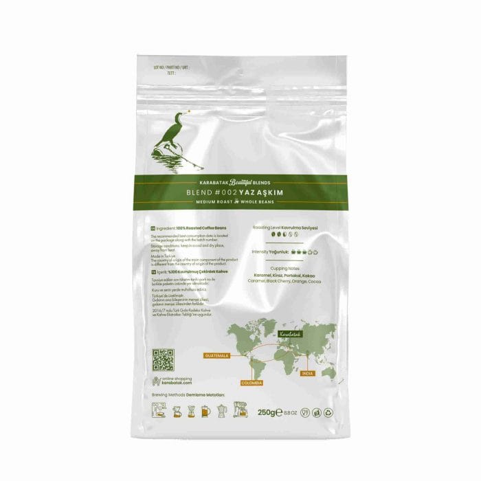 BLEND #002 YAZ AŞKIM ÇEKİRDEK KAHVE 250 GR - Image 4