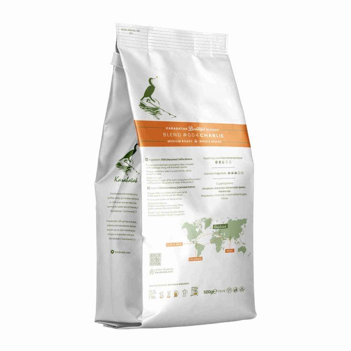 BLEND #004 CHARLIE ÇEKİRDEK KAHVE 500 GR - Image 3