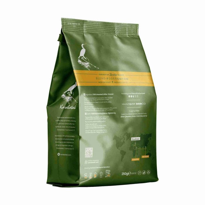 BLEND #006 TOMTOM ÖĞÜTÜLMÜŞ FİLTRE KAHVE 250 GR - Görsel 3