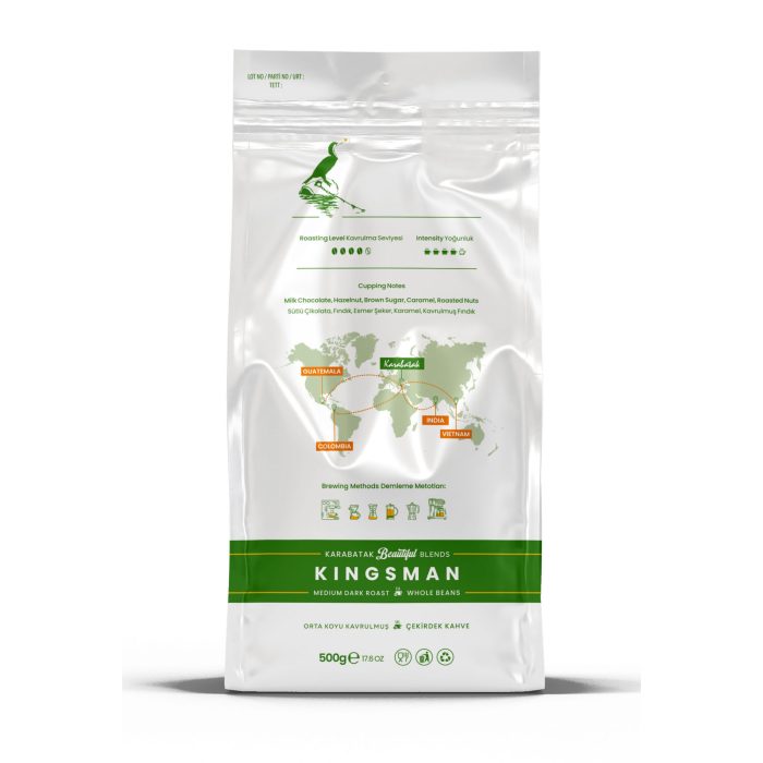 BLEND #001 KİNGSMAN ÇEKİRDEK KAHVE 500 GR - Image 3