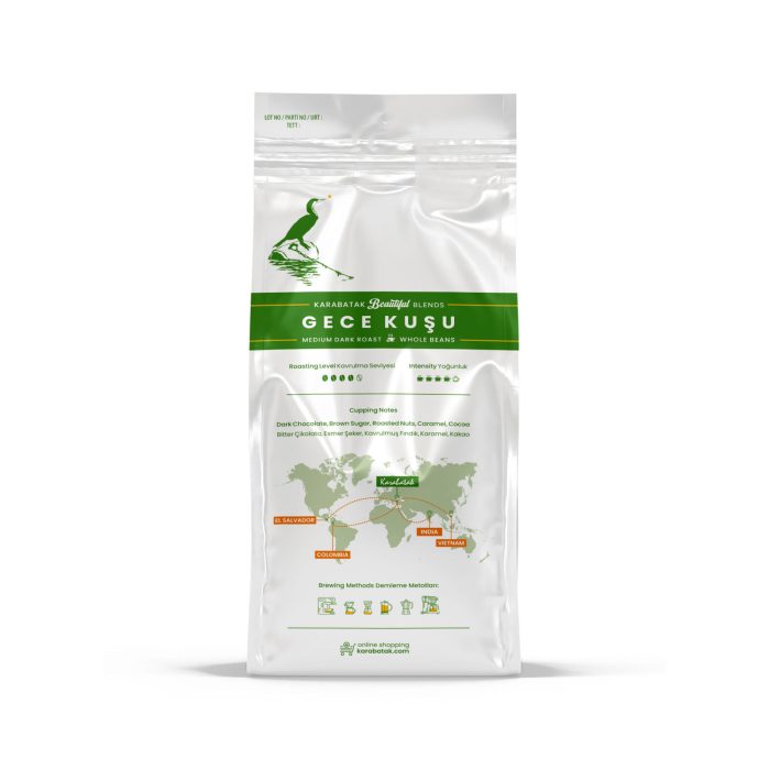 BLEND #008 GECE KUŞU ÇEKİRDEK KAHVE 250 GR - Image 3